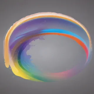 transparent background rainbow clipart