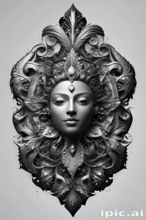 black and white png