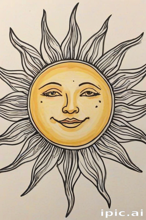 sun doodle