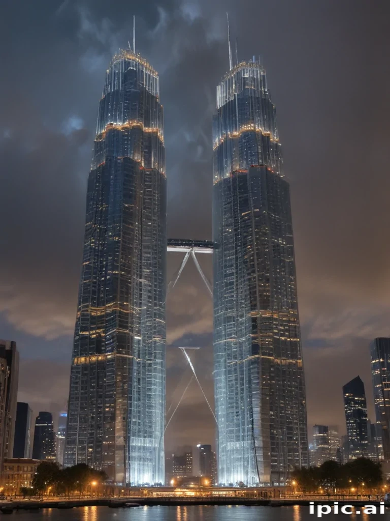 twin towers transparent