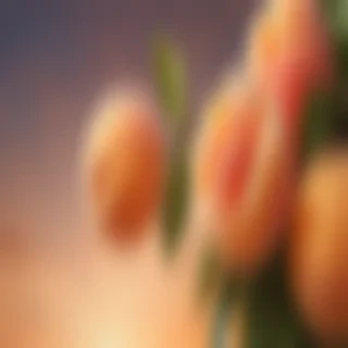 peach background wallpaper