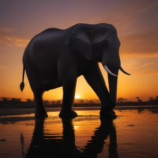elephant silhouette