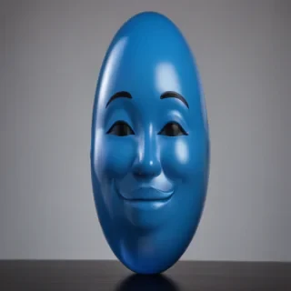 blue emoji