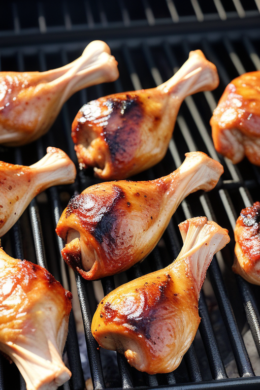 how long to cook chicken drumsticks on grill
