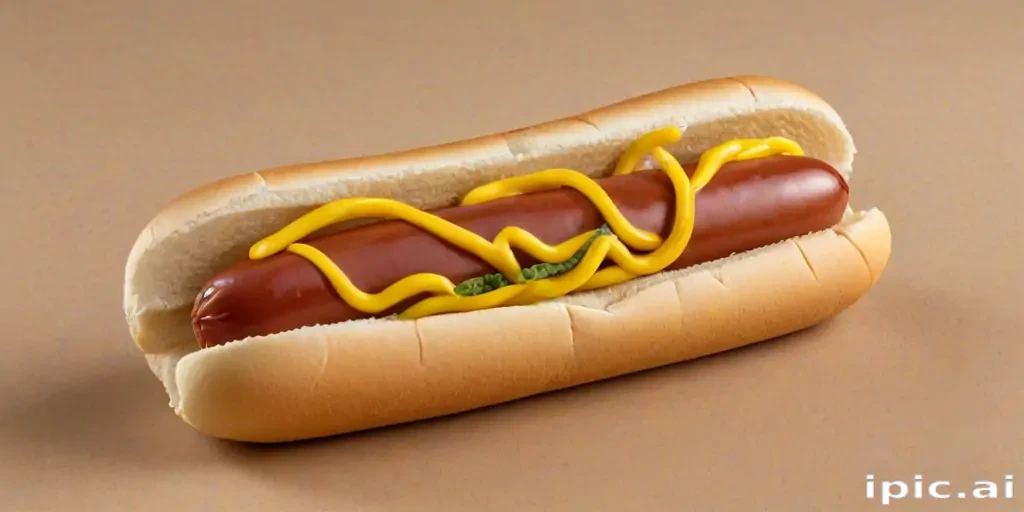 transparent hot dog