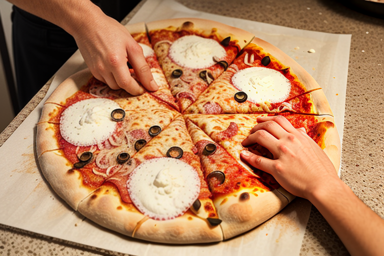 making pizza with store bought dough