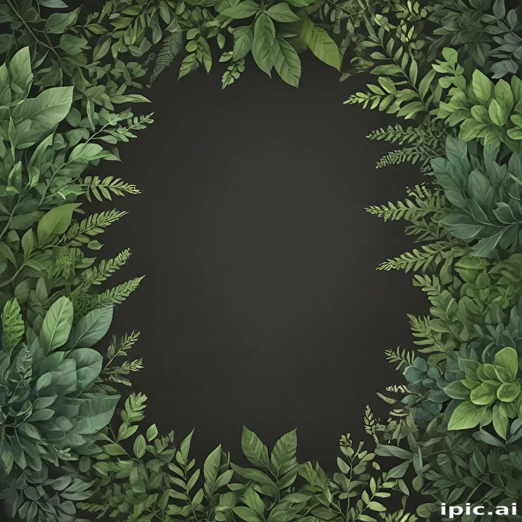 greenery border