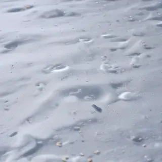 transparent snow