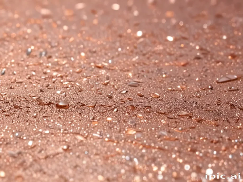 sparkly rose gold background