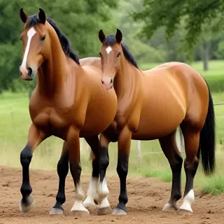 horses clip art