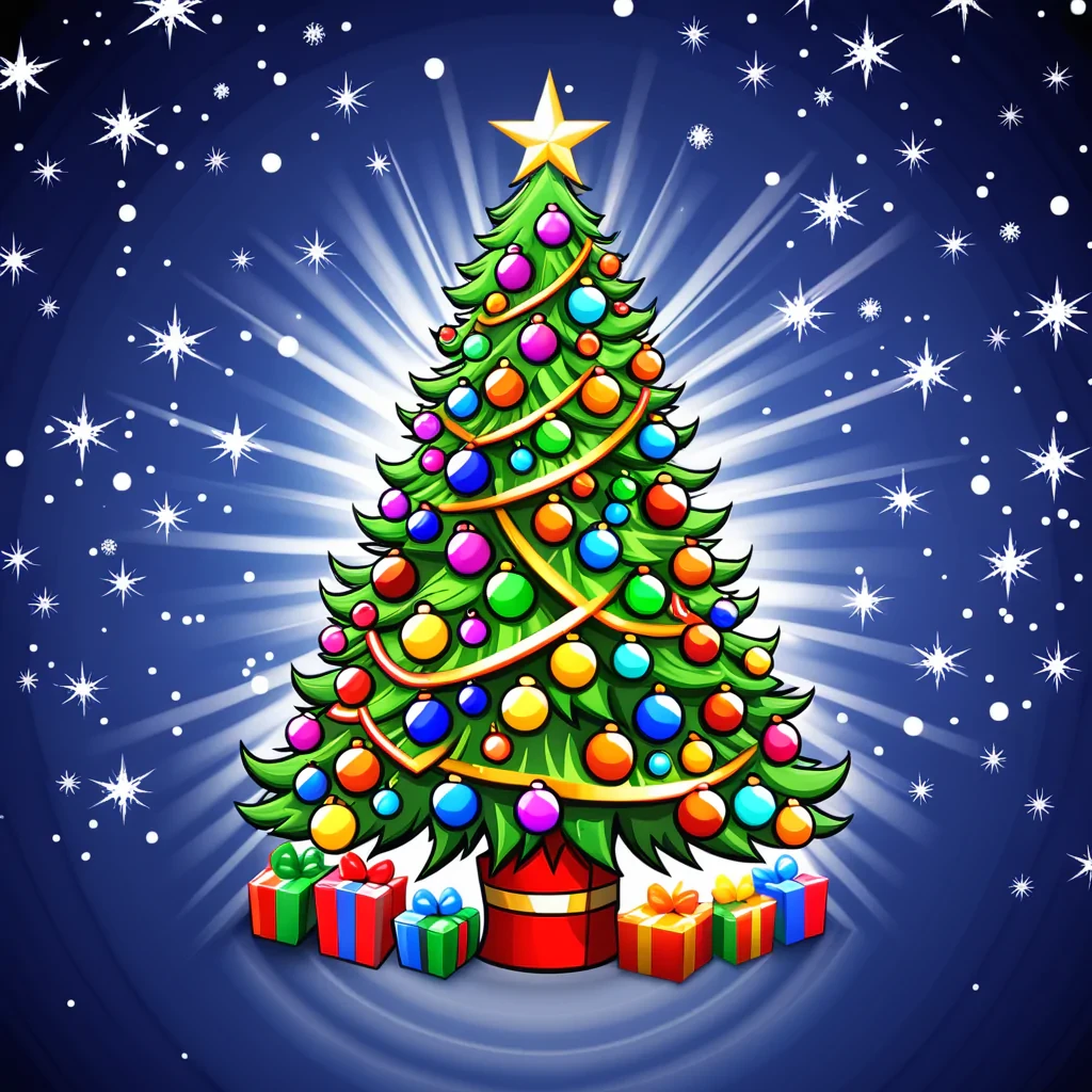 iphone christmas tree wallpaper