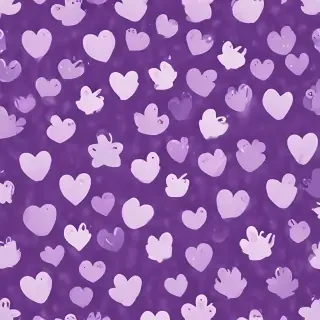 purple wallpaper cute