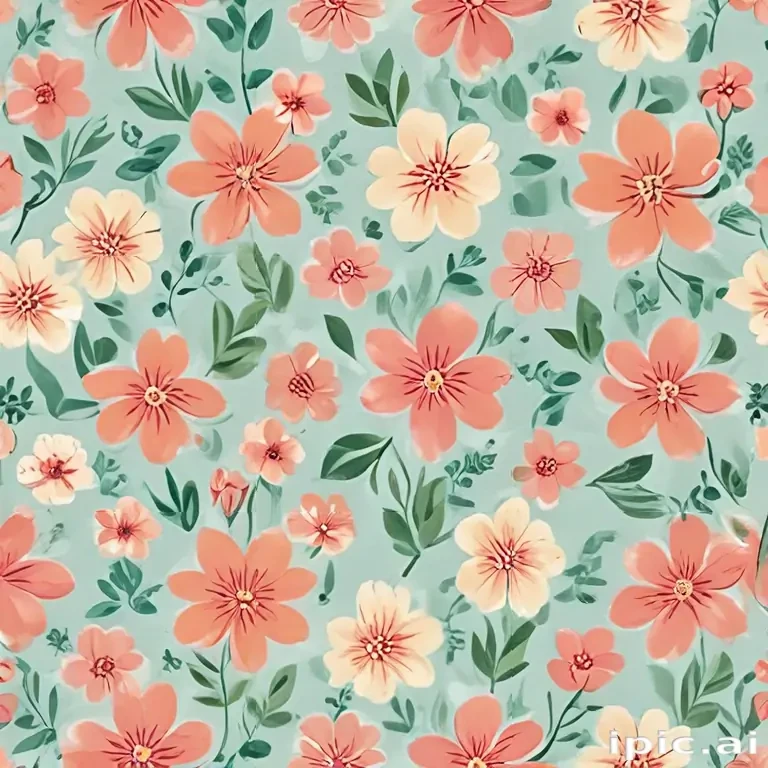 simple flower background