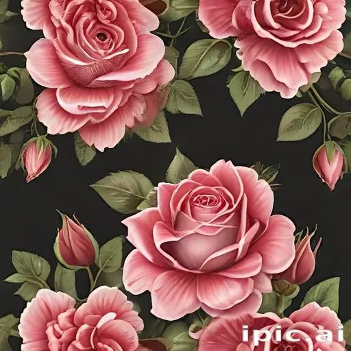 rose border png