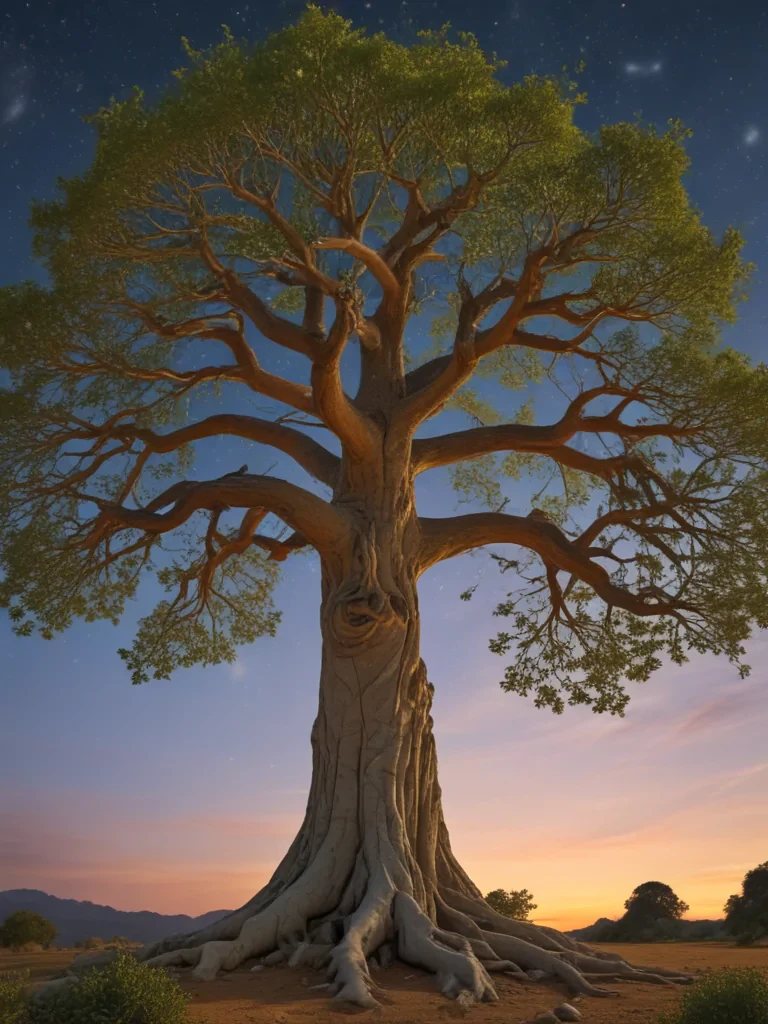 tree with no background