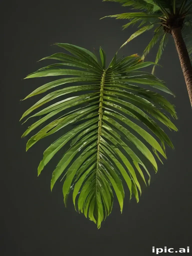 palm tree leaf png