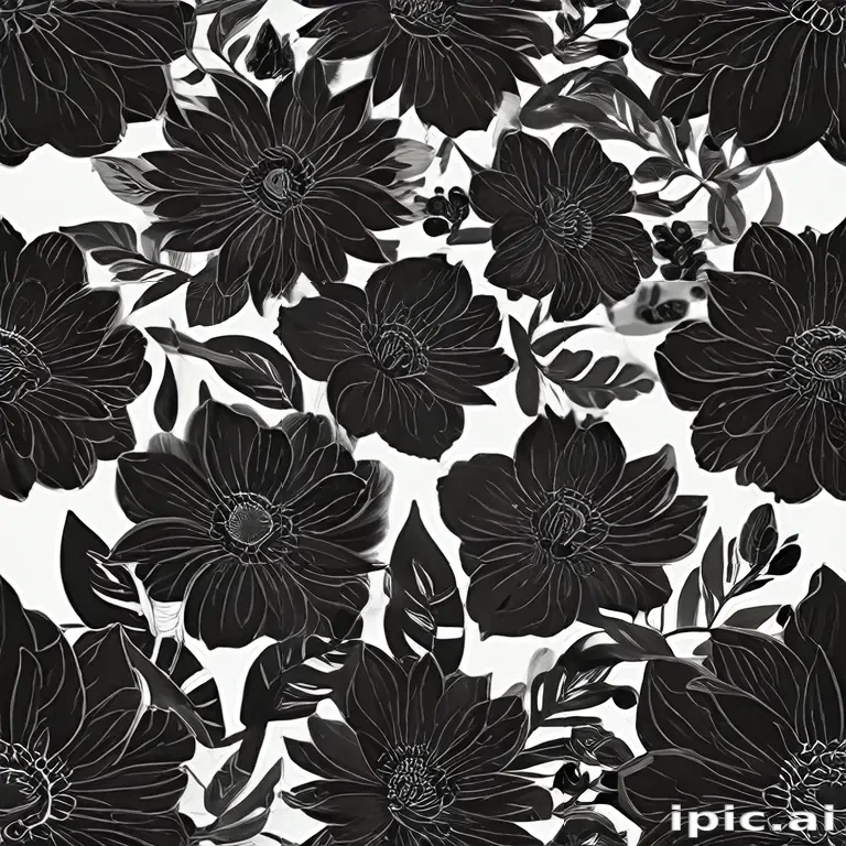 black flower png