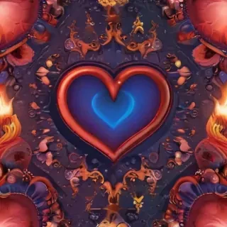 heart wallpaper aesthetic