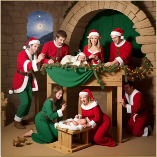 merry christmas nativity images free