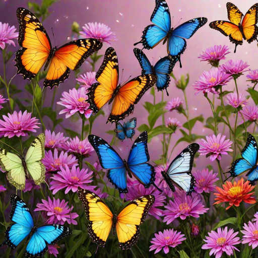 beautiful butterflies wallpaper