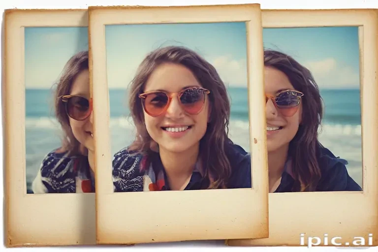 polaroid photo frame png