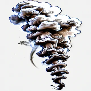 smoke white png