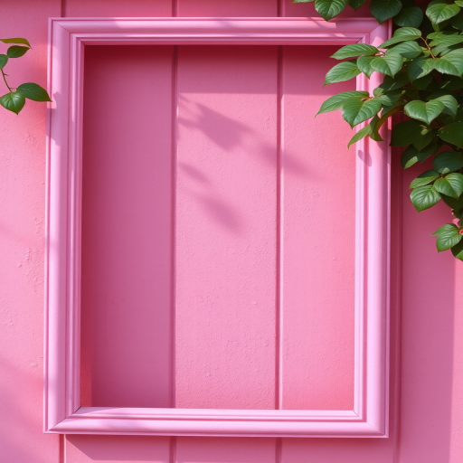 pink frame png