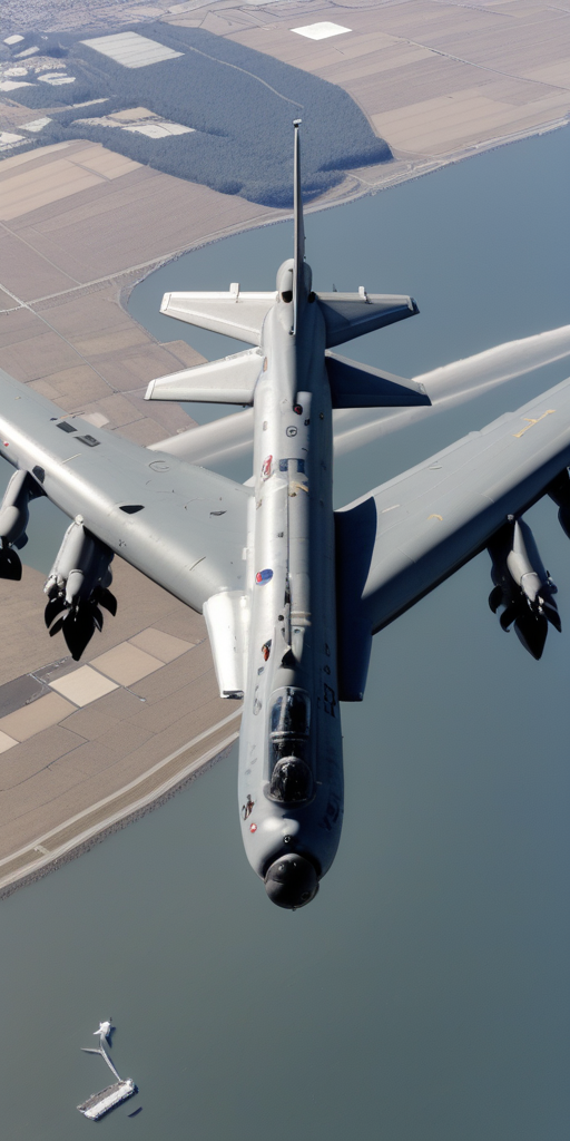 one of eight in a b-52