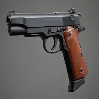 gun no background