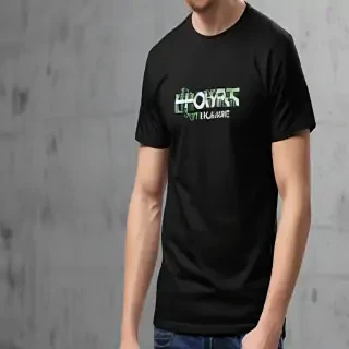 black tee shirt mockup