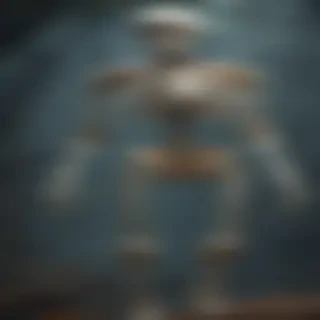 skeleton background