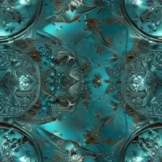 turquoise background