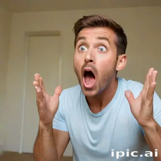 shocked man