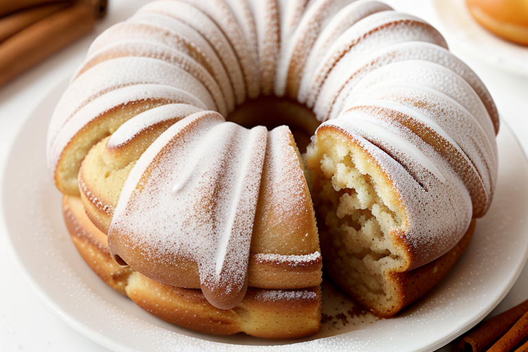 cinnamon sugar donut sweet bread