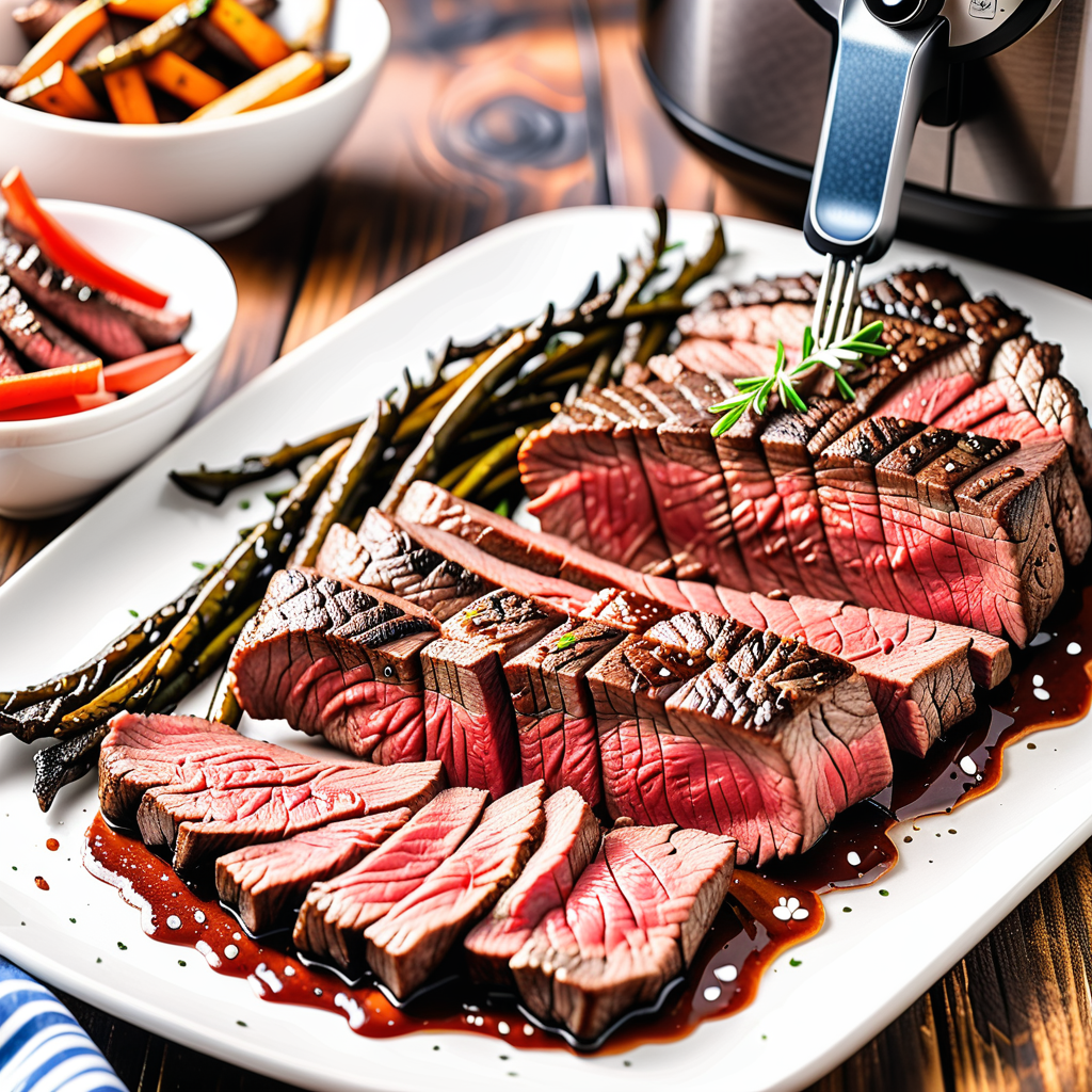 air fryer flat iron steak