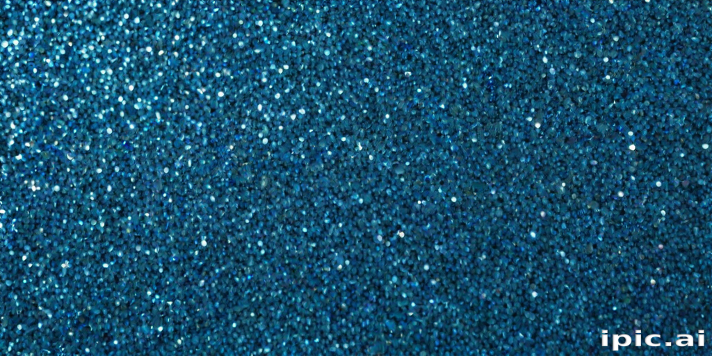 blue glitter background
