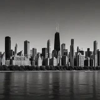 chicago skyline png