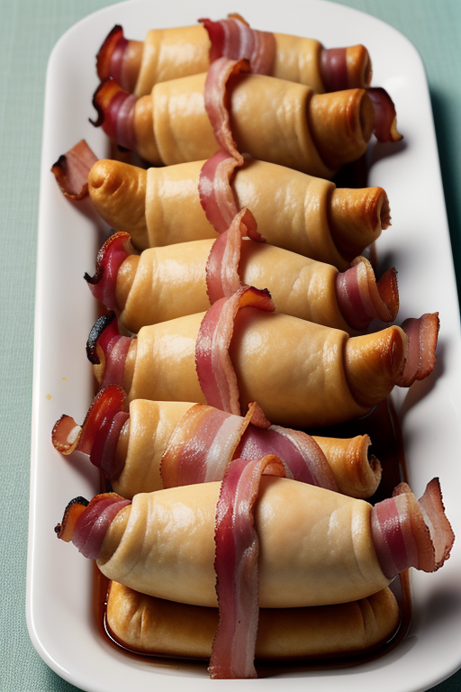 pigs in a blanket with bacon