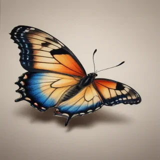 picture of a butterfly drawing