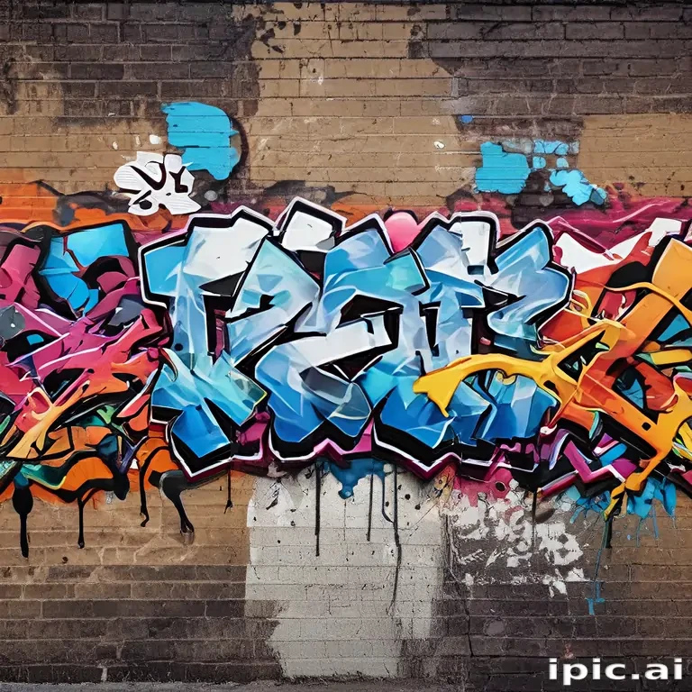graffiti art background