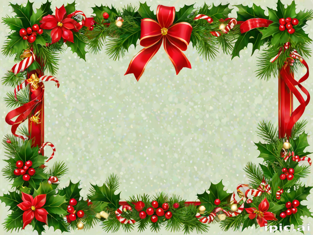 frame clipart christmas