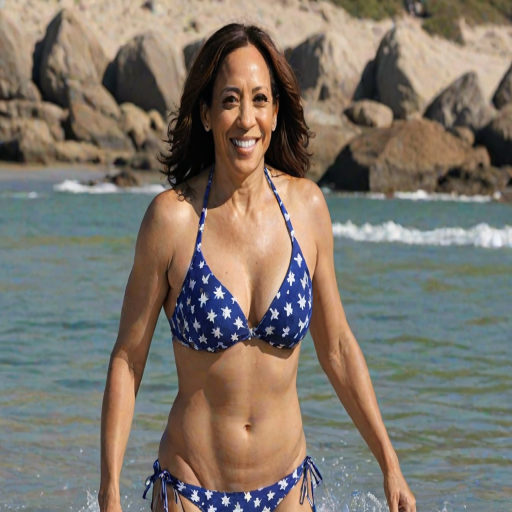 kamala harris in bikini