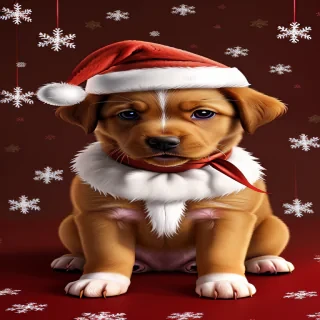 christmas puppy backgrounds