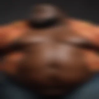 black fat man