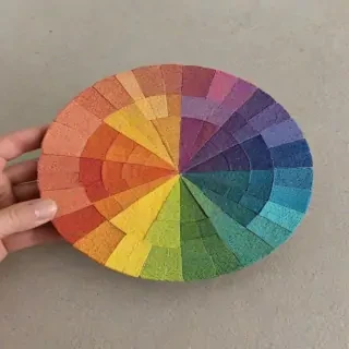 rainbow back round