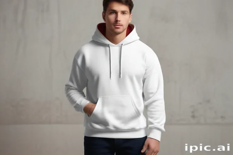 hooded sweatshirt mockup