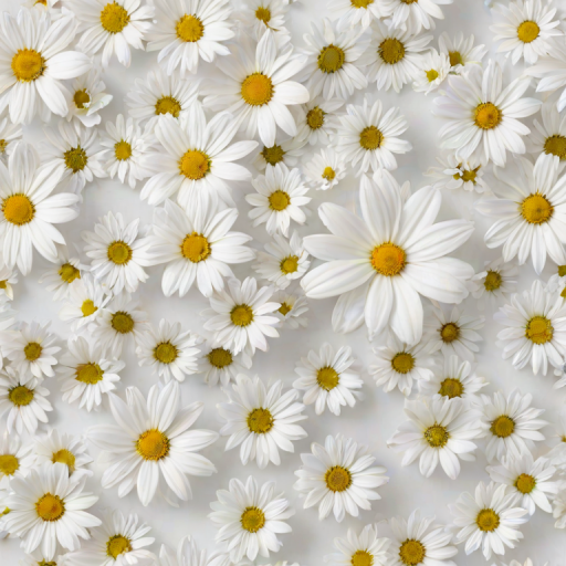 flowers white background