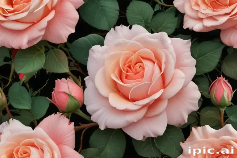 rose border