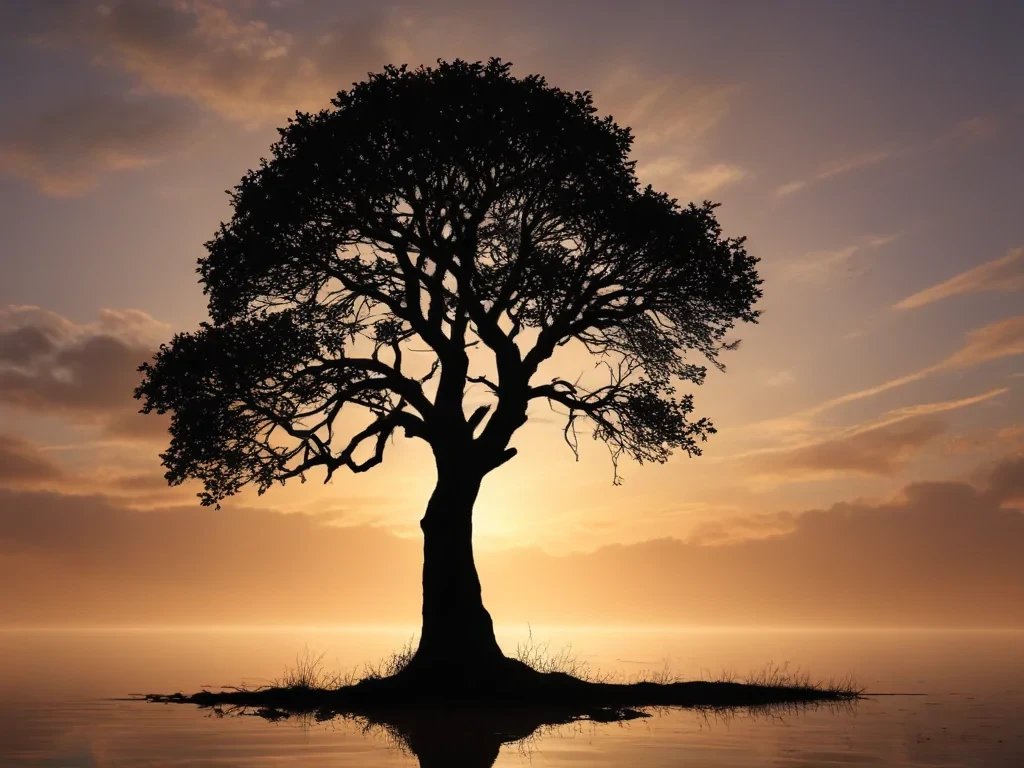 tree silhouette png