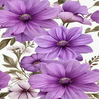 purple flowers png